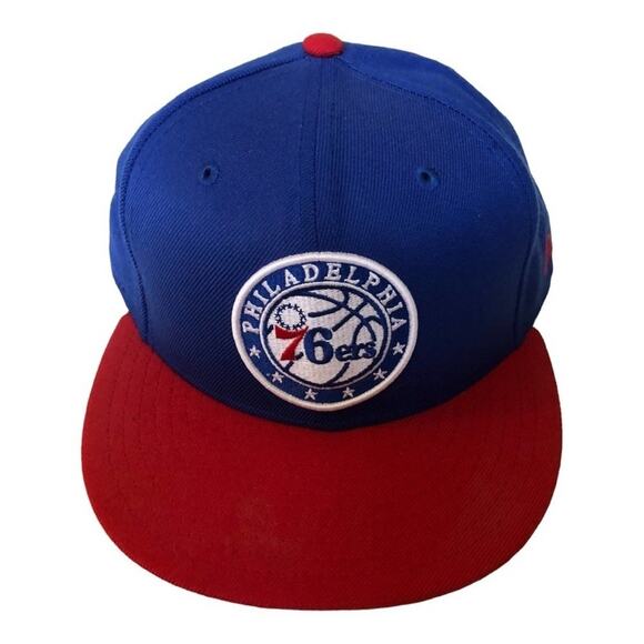New Era NBA Mens 2-Tone 59FIFTY Show Your Loyalty Philadelphia 76ers Fitted Hat - Picture 3 of 12